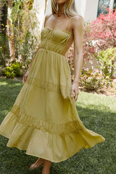 Taking Sides Maxi Dress